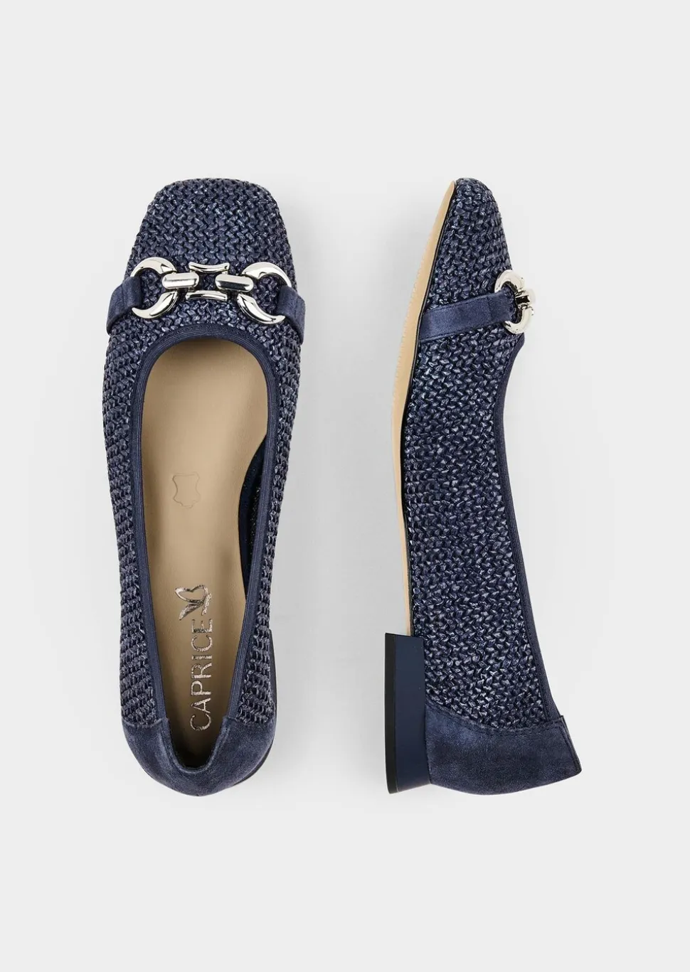Ballerines, aspect tricot