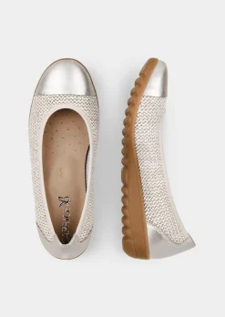 Ballerines, aspect tricot