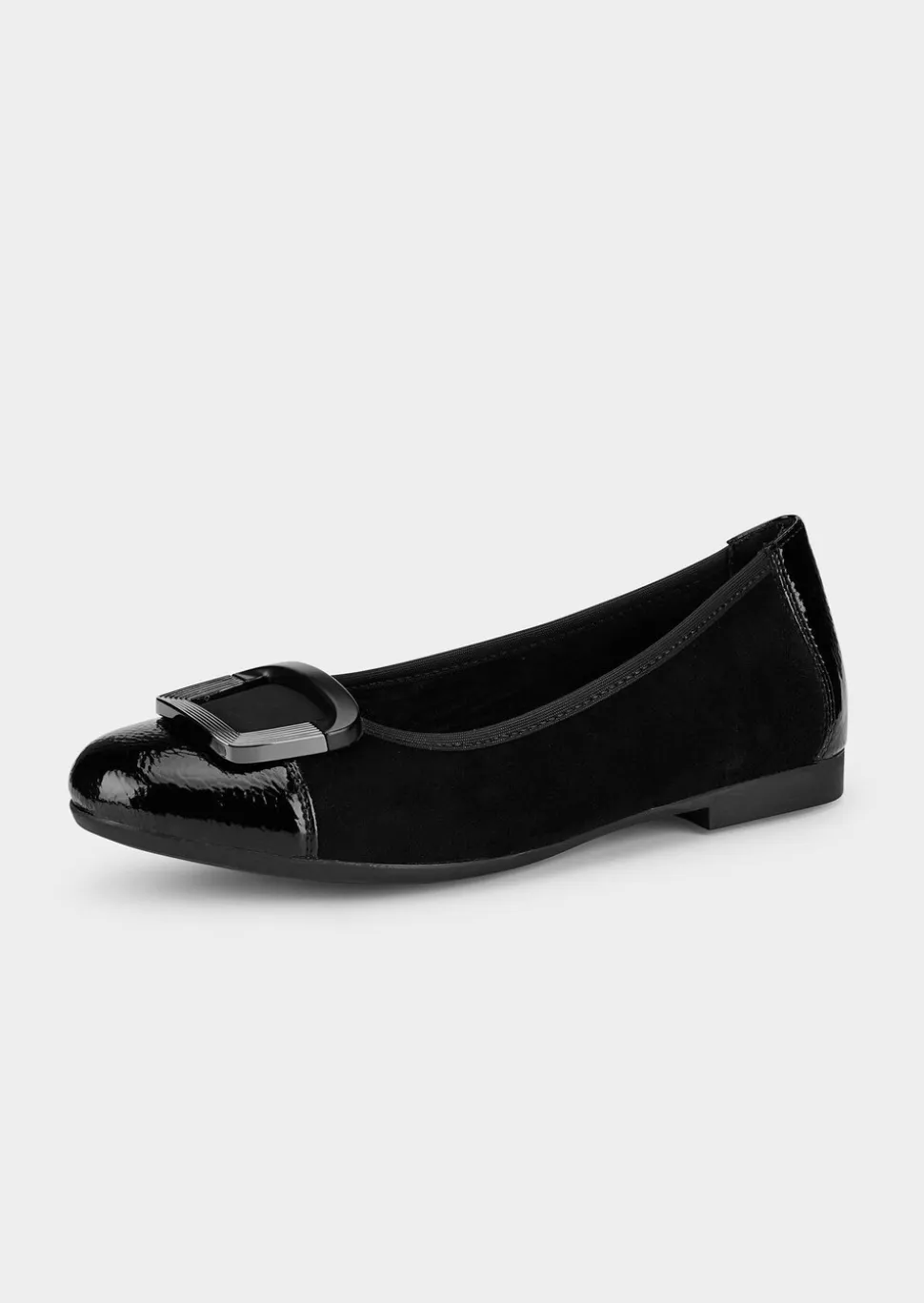 Ballerines avec boucle décorative