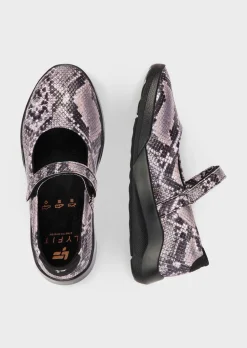 Ballerines avec imprimé animalier
