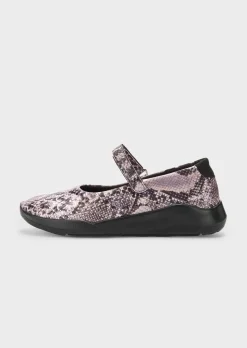 Ballerines avec imprimé animalier