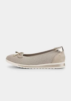 Ballerines avec petit nœud décoratif