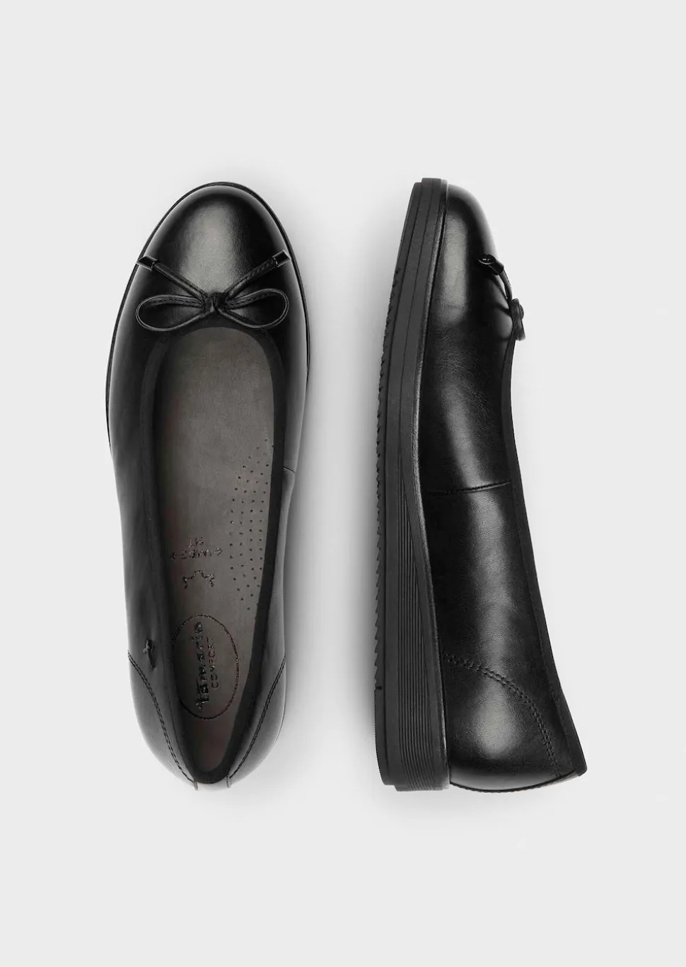 Ballerines avec talon compensé