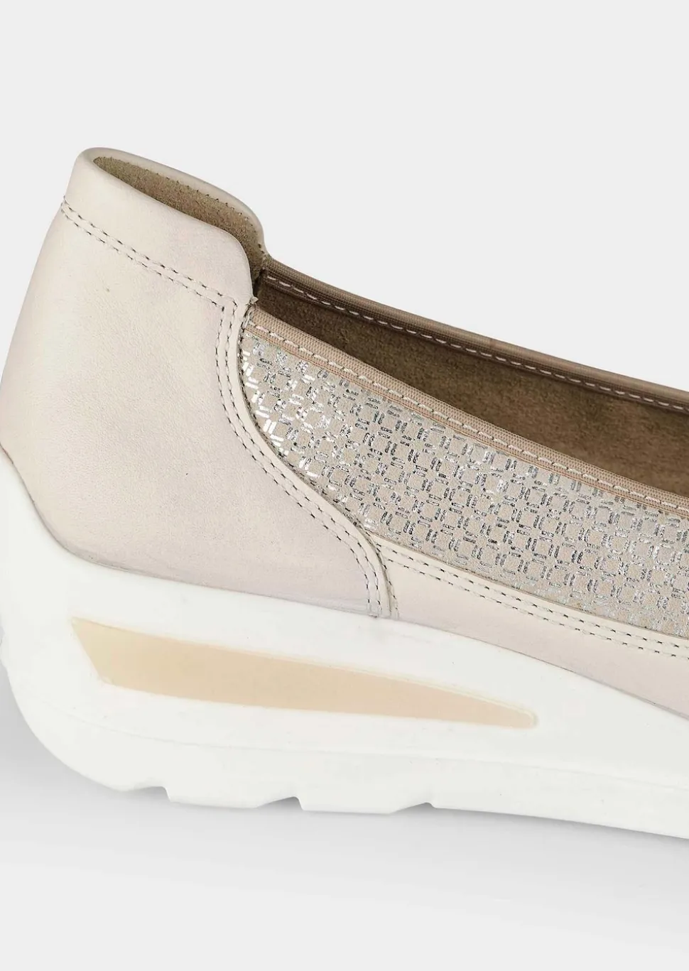 Ballerines avec voûte plantaire amovible