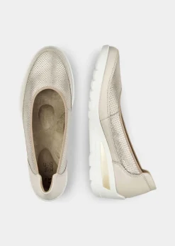 Ballerines avec voûte plantaire amovible