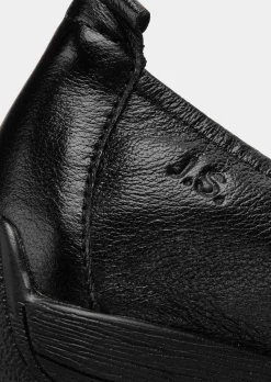 Ballerines en cuir véritable