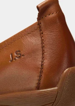 Ballerines en cuir véritable