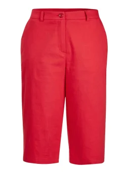 Bermuda CARLA avec ceinture montée en forme