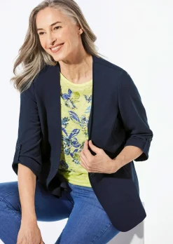 Blazer à col cardigan