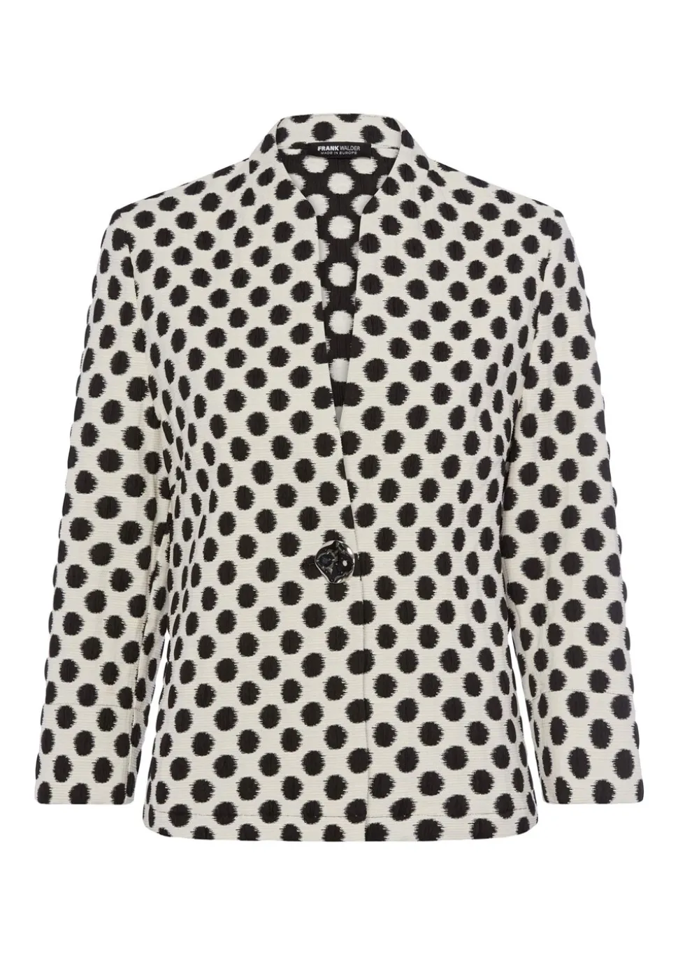 Blazer en jacquard structuré