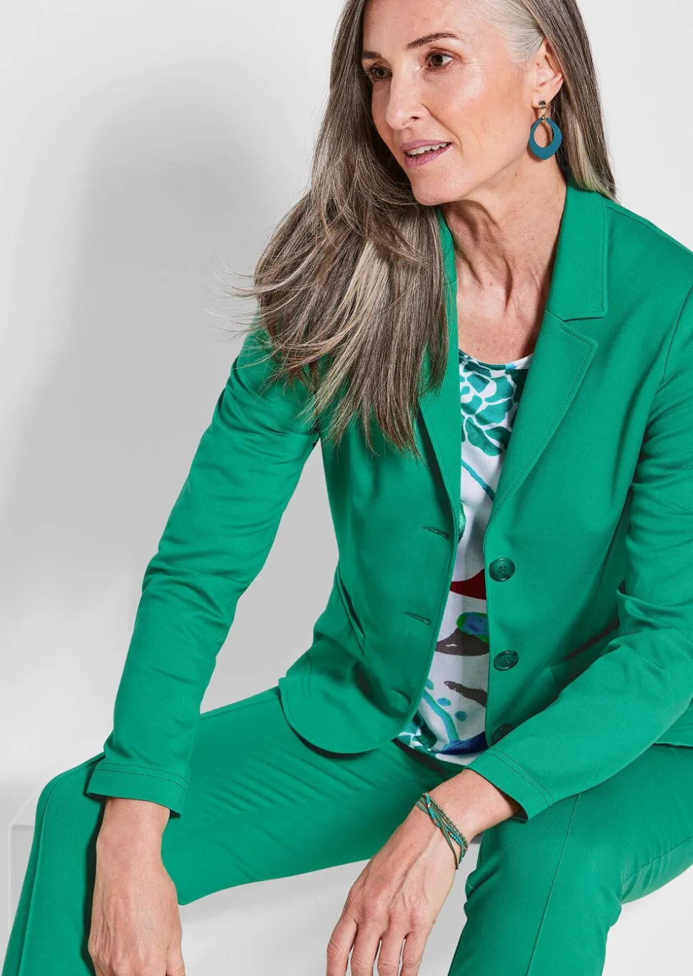 Blazer en jersey