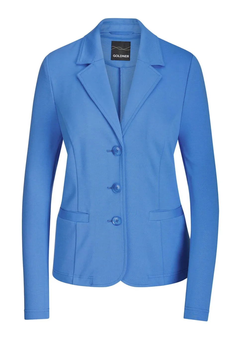 Blazer en jersey avec col tailleur