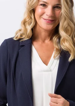 Blazer en jersey structuré, avec poches