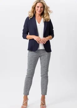 Blazer en jersey structuré, avec poches