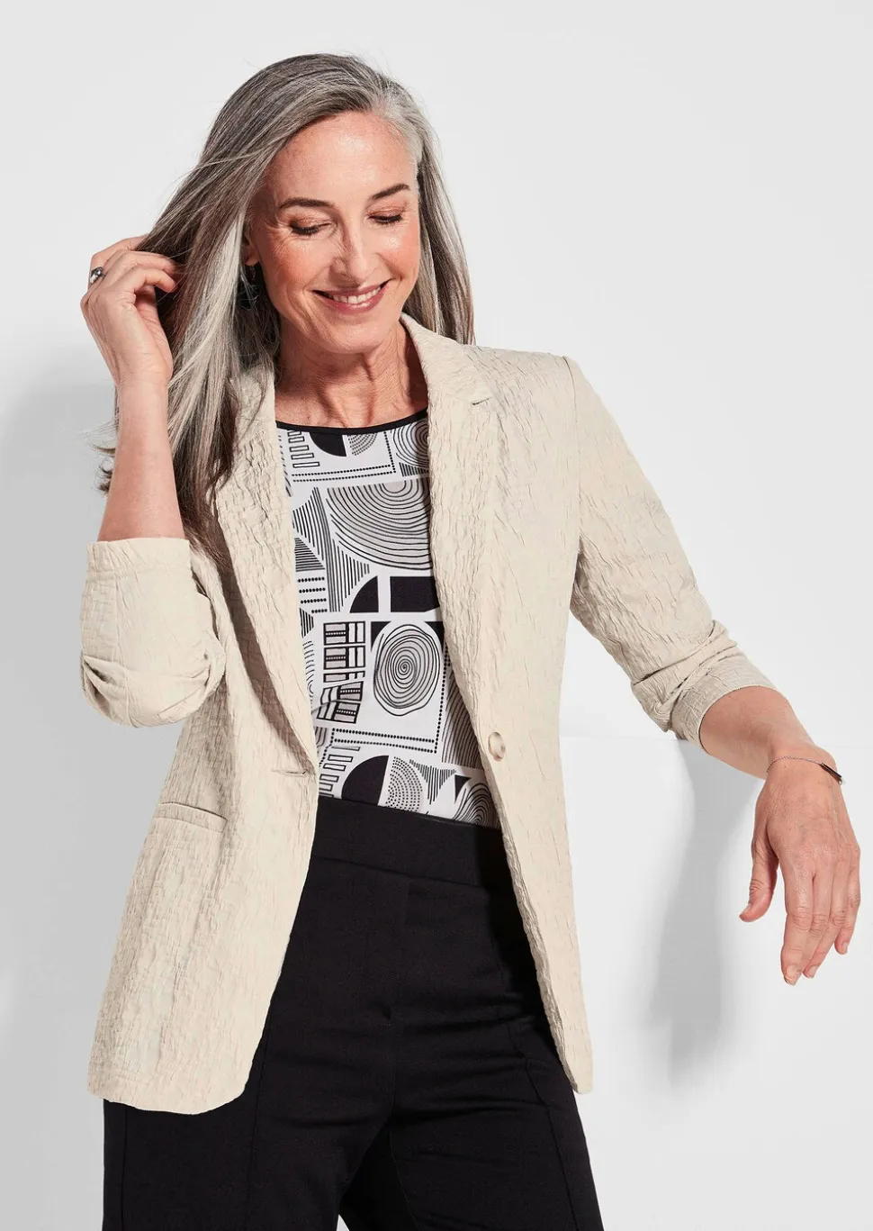 Blazer joliment structuré
