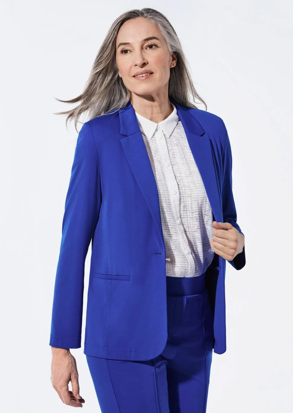 Blazer léger en jersey très agréable à porter