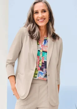 Blazer léger en jersey très agréable à porter