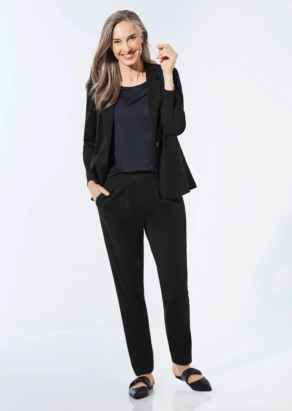 Blazer léger en jersey très agréable à porter