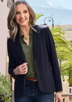 Blazer léger en jersey très agréable à porter