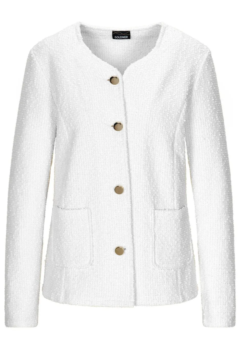 Blazer noble, aspect bouclette