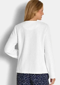 Blazer noble, aspect bouclette