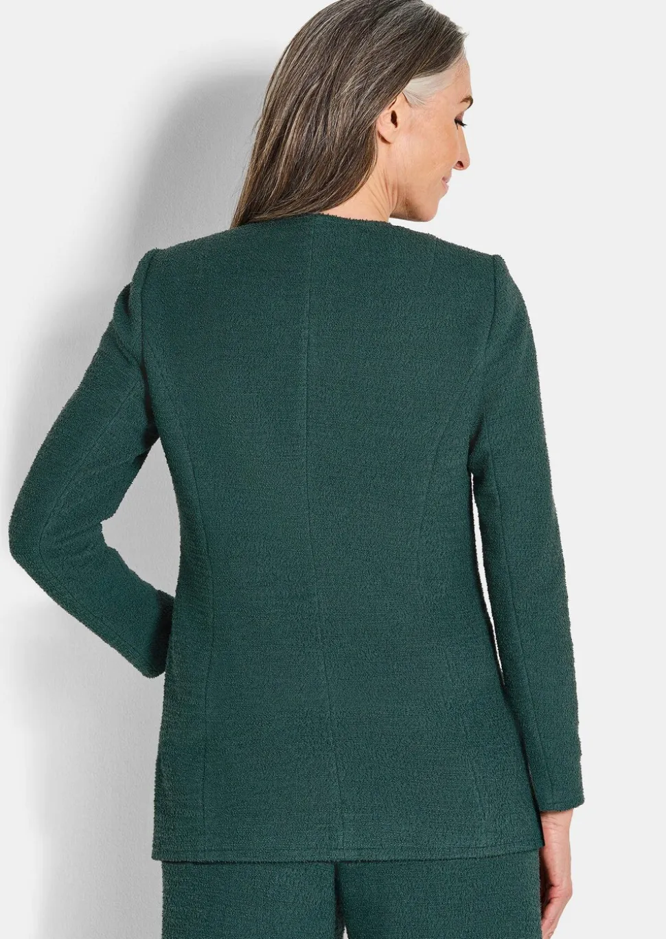 Blazer noble en jersey
