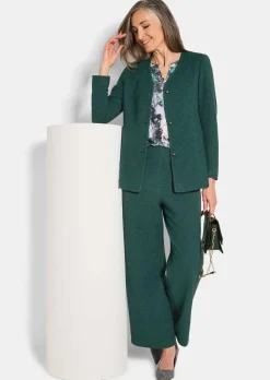 Blazer noble en jersey
