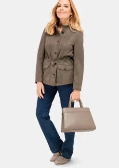 Blazer toucher velours