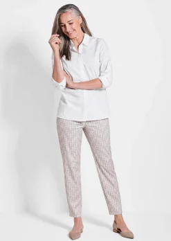 Blouse classique avec manches à retrousser