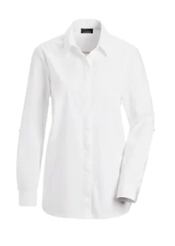 Blouse classique avec manches à retrousser