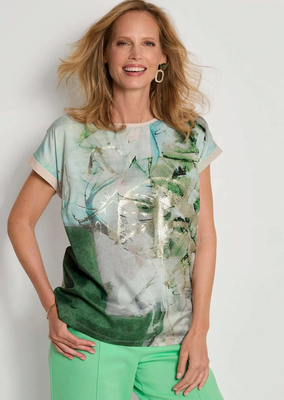 Blouse à encolure bateau