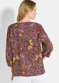 Blouse en pure viscose