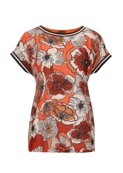 Blouse fluide avec imprimé intégral