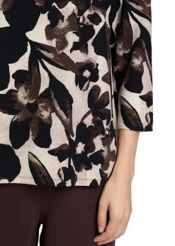 Blouse fluide dense et structurée
