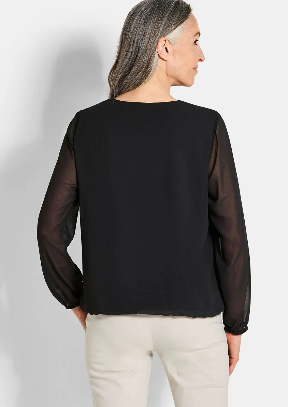 Blouse élégante en voile