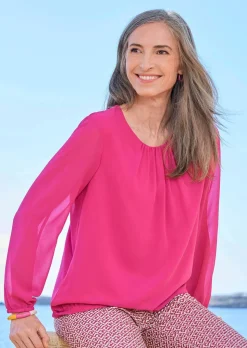 Blouse élégante en voile
