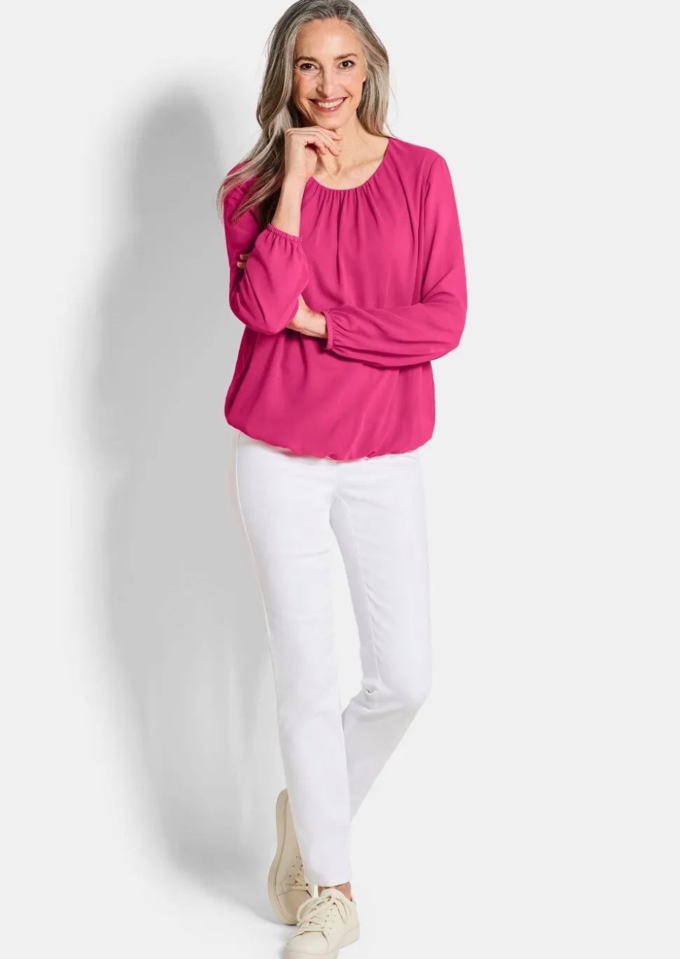 Blouse élégante en voile