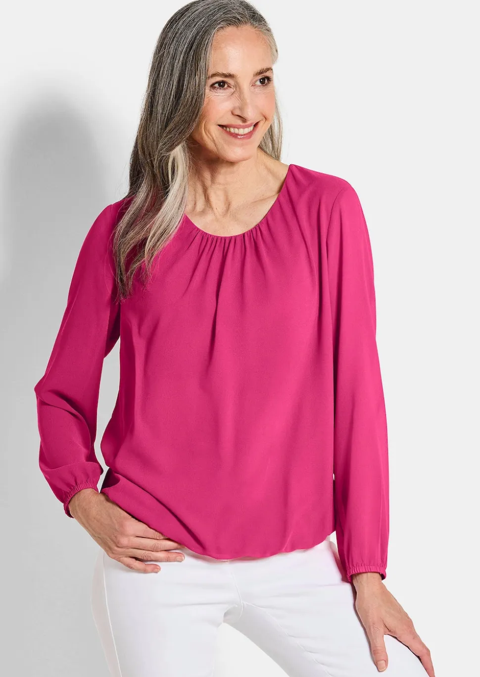 Blouse élégante en voile