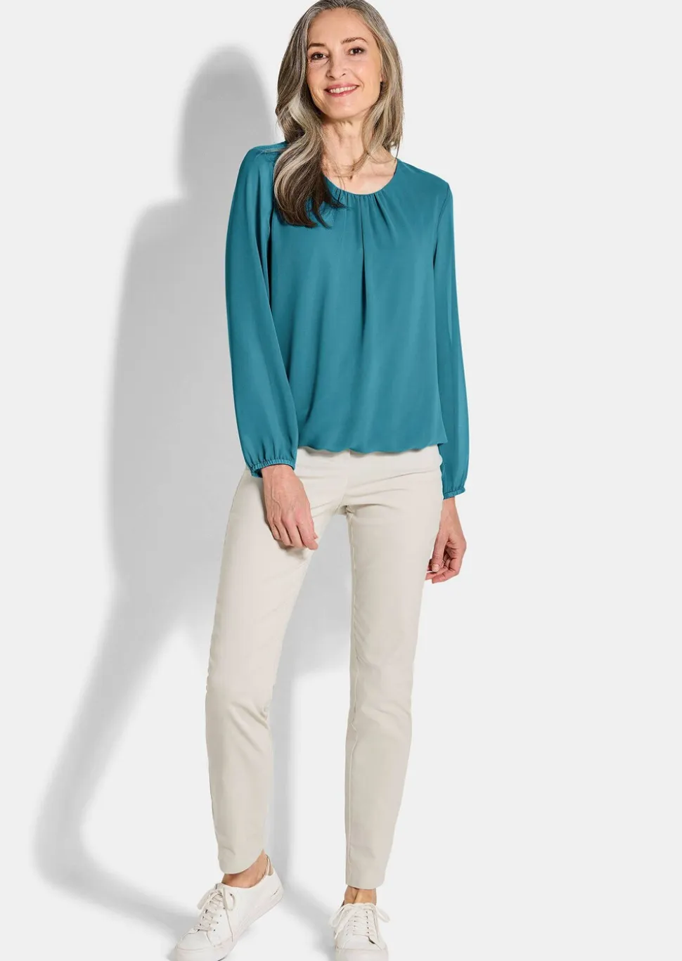 Blouse élégante en voile