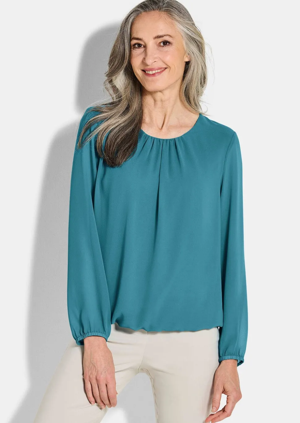 Blouse élégante en voile