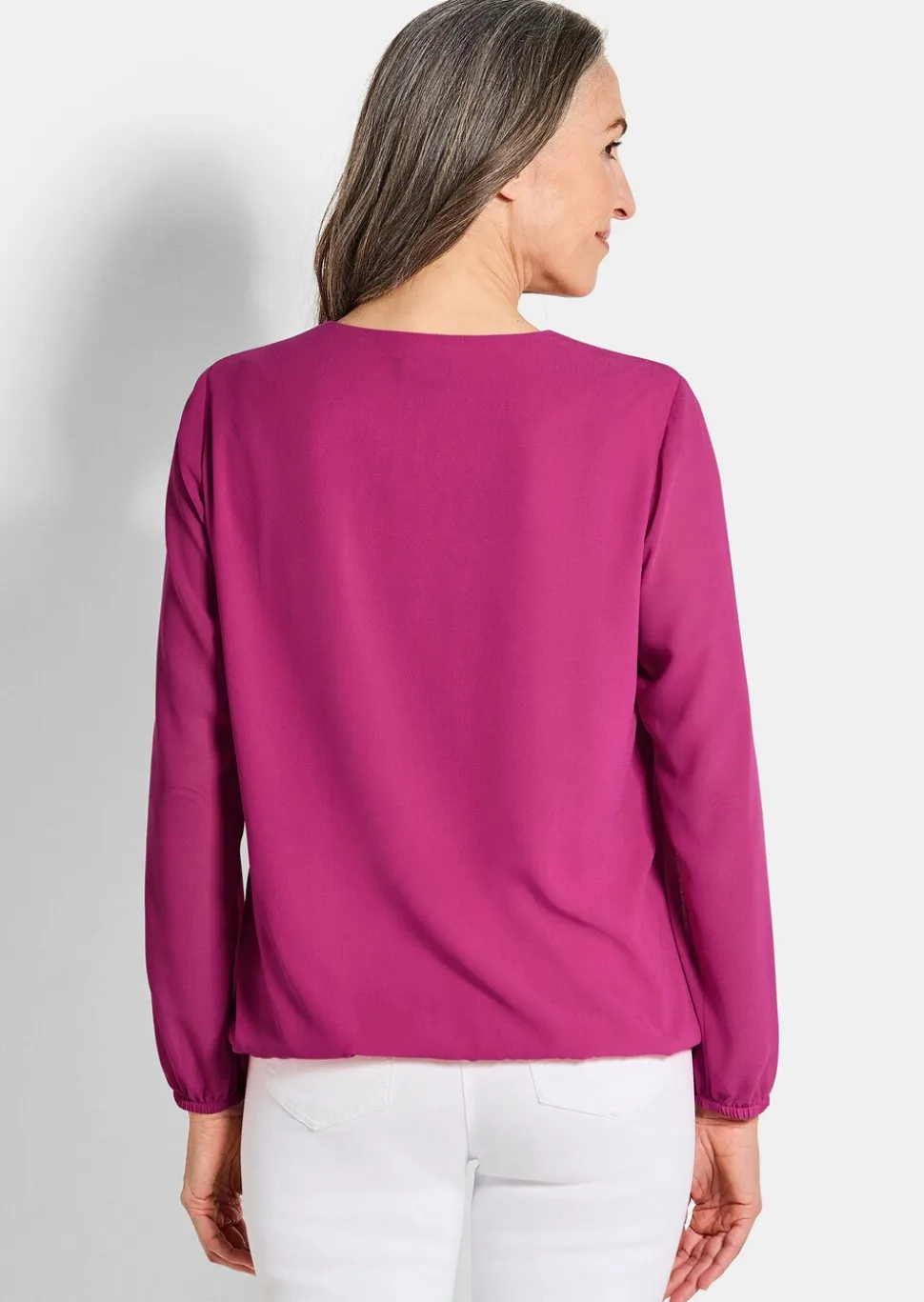 Blouse élégante en voile