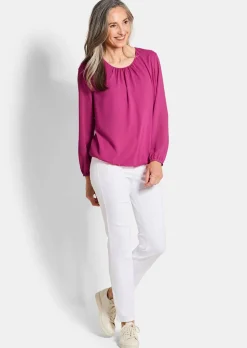 Blouse élégante en voile