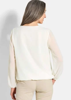 Blouse élégante en voile