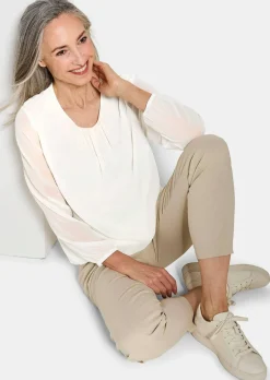 Blouse élégante en voile