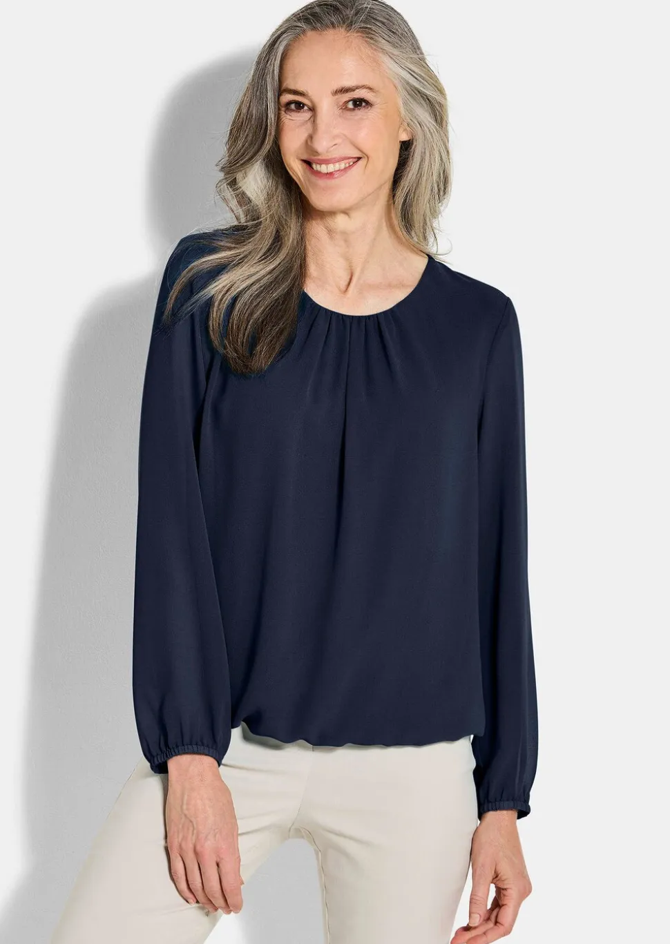 Blouse élégante en voile