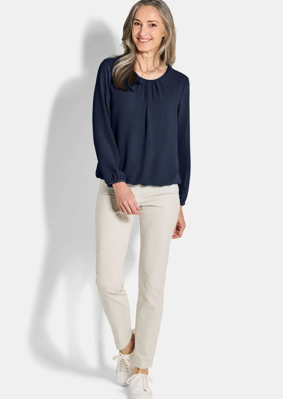 Blouse élégante en voile