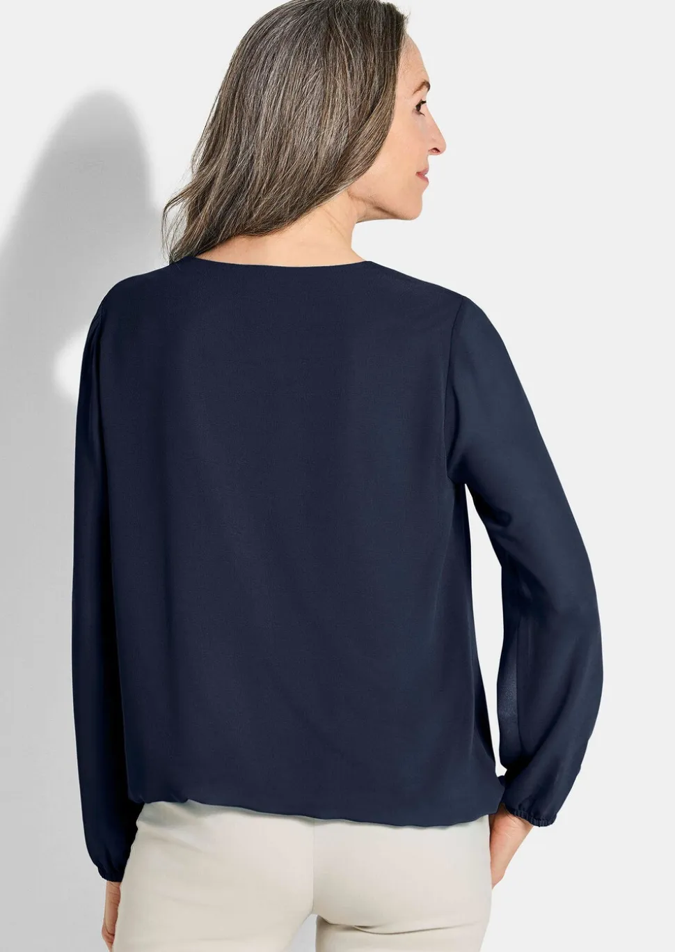 Blouse élégante en voile