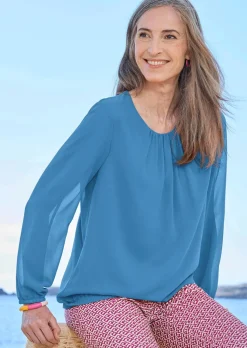 Blouse élégante en voile