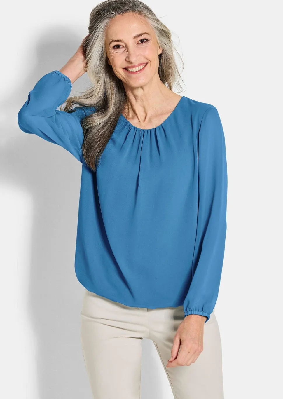 Blouse élégante en voile