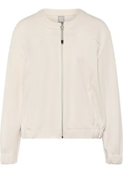Blouson en jersey avec fermeture zippée